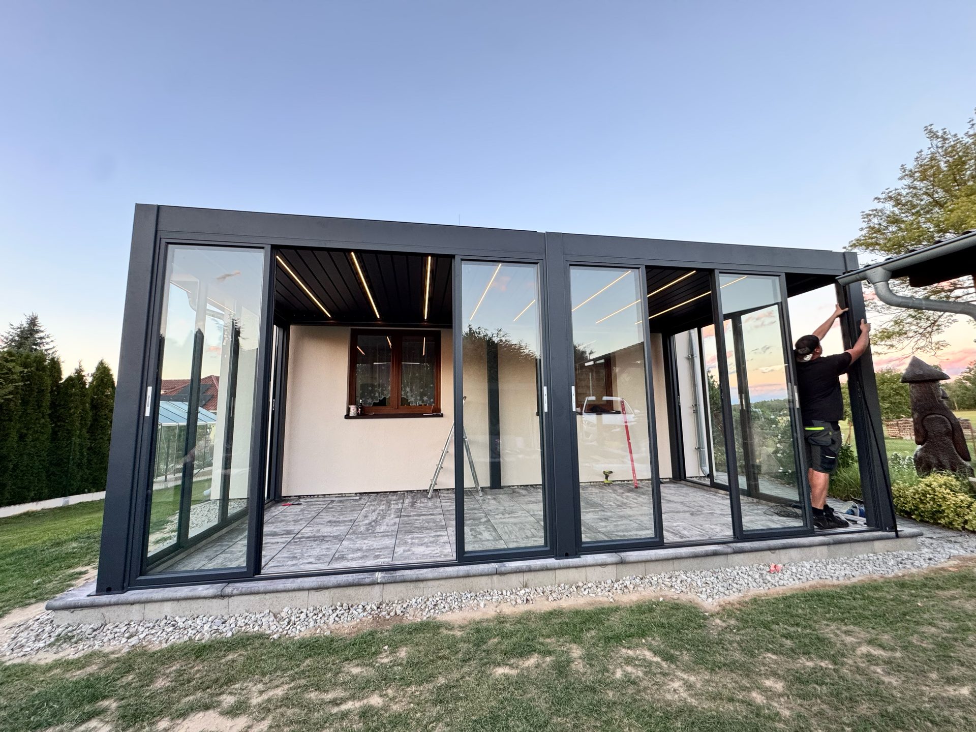 Climatrix pergola — Český Krumlov